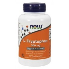 NOW Foods - L-Tryptophan 500 mg Veg 60 tabs Now foods