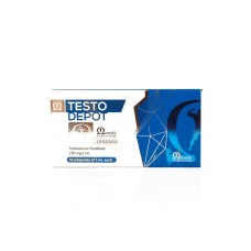 Testo Depot (Testosterone Enanthate) 250 mg Omega Meds